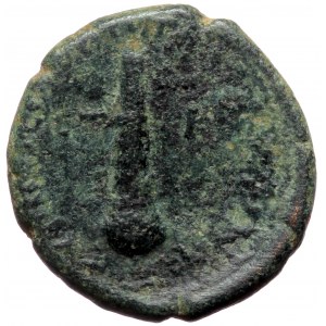 Cappadocia, Caesaraea-Eusebia, Hadrian (117-138), AE (Bronze, 18,4 mm, 4,30 g), 118/119. Obv: [I]MP TP AΔP[…], laureate