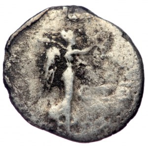 Cappadocia, Caesarea Eusebeia, AR hemidrachm (Silver, 15mm, 1.60g), Hadrianus (117-138), RY 4 = AD 119/120.