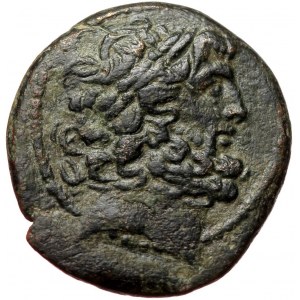 Syria, Antiochia AE (Bronze, 21mm, 8.19g) 54-53 BC.