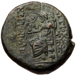 Syria, Antiochia AE (Bronze, 21mm, 8.19g) 54-53 BC.