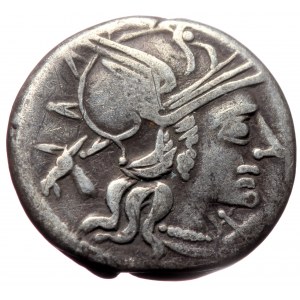 M. Junius Silanus, AR denarius (Silver, 3.73g, 18mm) Rome (145 BC)