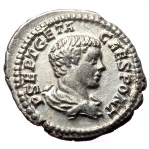 Geta (198-212) AR denarius (Silver, 3.35g, 21mm) Rome