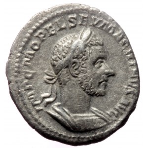 Macrinus (218) AR denarius (Silver, 2.56g, 20mm) Rome
