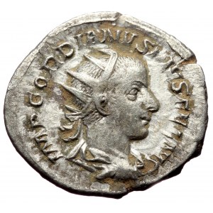 Gordian III (238-244) AR antoninianus (Silver, 3.43g, 25mm) Rome