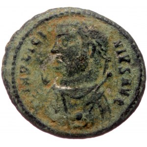 Licinius I (308-324 AD) AE Follis (Bronze 3,18g 20mm) Kyzikos