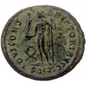 Licinius I (308-324 AD) AE Follis (Bronze 3,18g 20mm) Kyzikos