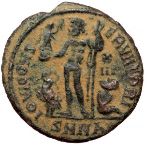 Licinius I (308-324) AE Follis (Bronze, 2.65g, 19mm) Nicomedia