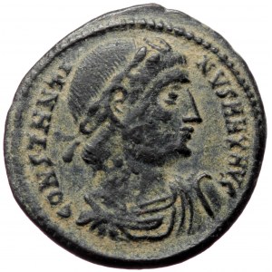 Constantine I (307/10-337), Heraclea, AE follis (Bronze, 18,7 mm, 3,03 g), 330-333. Obv: CONSTANTINVS MAX AVG, rosette-d