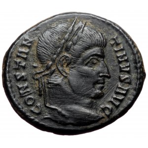 Constantine The Great (307/10-337) AE Follis (Bronze 3,31g 19mm) Ticinum.