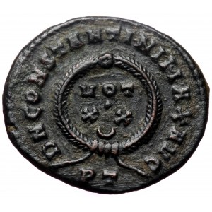 Constantine The Great (307/10-337) AE Follis (Bronze 3,31g 19mm) Ticinum.