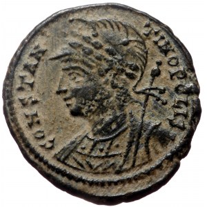 Commemorative Series, 330-354 AE Follis (Bronze, 19mm, 2.55g) Alexandria, 335-337.