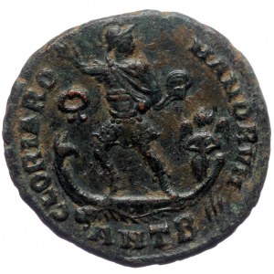 Gratian (367-383) AE follis (Bronze, 5.77g, 22mm) Antioch, 379.