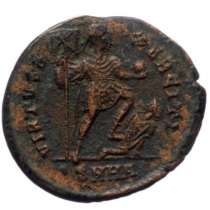 Theodosius I Æ Centenionalis (Bronze, 5.69g, 23mm) Heraclea, 383-388.