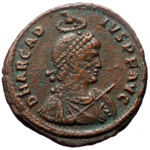Arcadius (383-408) Antioch AE follis (Bronze, 24mm, 4.73g)