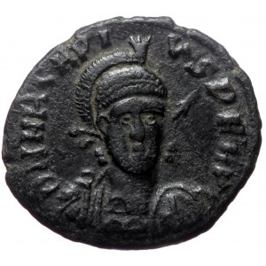 Arcadius (383-408.) AE Follis (Bronze, 18mm, 2.22g), Cyzicus, 401-403.