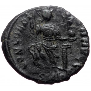 Arcadius (383-408.) AE Follis (Bronze, 18mm, 2.22g), Cyzicus, 401-403.