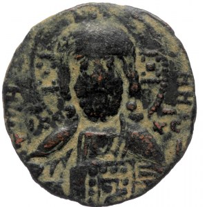 Basil II (976-1025) Æ Anonymous Follis (Bronze, 7.66g, 27mm). Constantinople