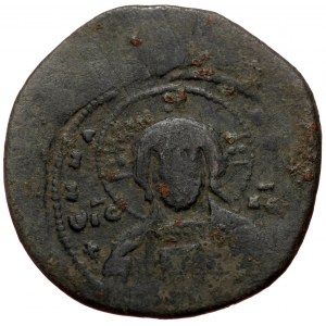 Anonymous attributed to Basil II and Constantine VIII (976-1028 AD) AE follis (Bronze 10,59g 32mm) Constantinople