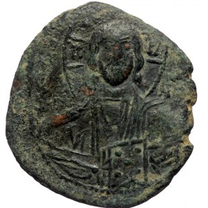 Romanus III (1028-1034) AE Anonymous.Follis (Bronze, 9.81g, 29mm) Constantinople