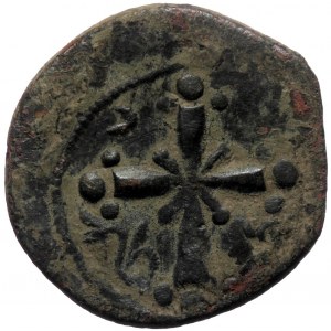 Nicephorus III (1078-1081) AE Anonymous Follis (Bronze, 25 mm, 5.28g) Constantinopolis.