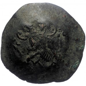 Latin Rulers of Thessalonica (1204-1224) BI trachy (Bronze, 28mm, 3.21g).