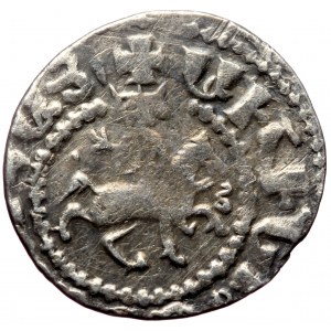 Armenia, Cilician Armenia. Royal. Oshin (1308-1320) AR Tram (Silver, 21mm, 2.32g)