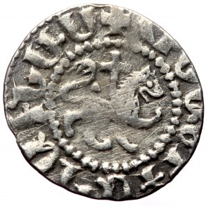 Armenia, Cilician Armenia. Royal. Oshin (1308-1320) AR Tram (Silver, 21mm, 2.32g)