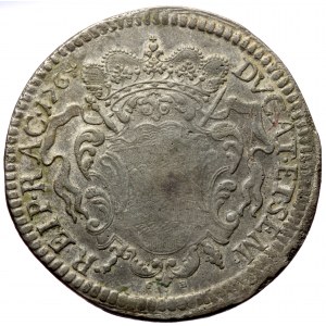 Croatia, Republic of Ragusa (Dubrovnik) AR (fouree?) Tallero (Silver, 24.62g, 45mm), 1764, GB, seems to be contemporary