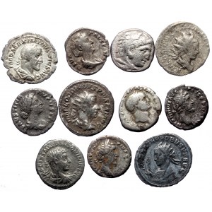 11 Ancient AR coins (Silver, 33.44g)