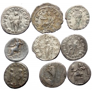 9 Ancient AE coins (Bronze, 29.22g)