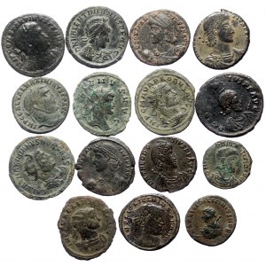 15 Ancient AE coins (Bronze, 59.79g)