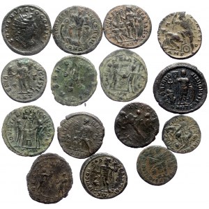 15 Ancient AE coins (Bronze, 59.79g)