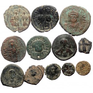 11 Ancient AE coins (Bronze, 97.71g)