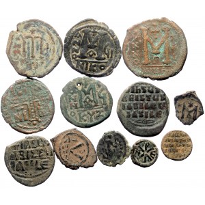 11 Ancient AE coins (Bronze, 97.71g)