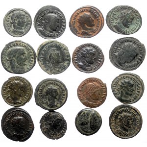 16 Ancient AE coins (Bronze, 53.94g)