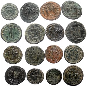 16 Ancient AE coins (Bronze, 53.94g)