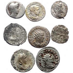 8 Ancient AR coins (Silver, 23.86g)