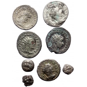 8 Ancient Silver AR coins (Silver, 21.47g)