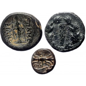 3 Ancient AE coins (Bronze, 22.30g)