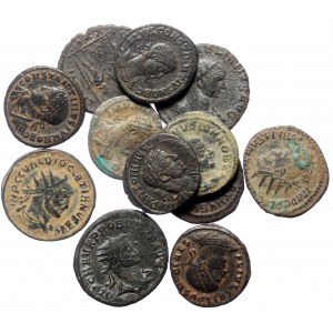 12 Ancient AE coins (Bronze, 36.65g)