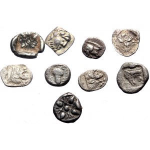 8 Greek AR coins (Silver, 6.55g)