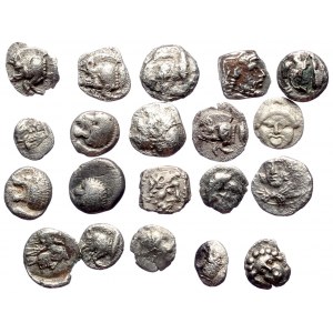 20 Greek Silver coins (Silver, 13.20g)