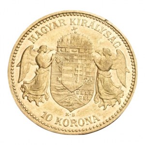 FJI. 1848-1916, 10 koruna 1902 KB, vlas.škr., zc nep.hr.