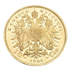 FJI. 1848-1916, 10 koruna 1906 b.z.