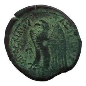 Ptolemaios I. Soter 306-284 př.Kr., AE 23mm, portrét zprava/orel na blesku, patina