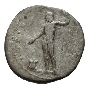 Vespasian 69-79, denár, poprsí doleva, rv: IOVIS CVSTOS, RIC 850