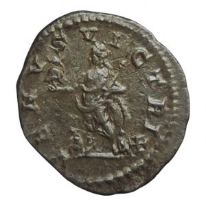 Caracalla 196-217, denár, rv: Venuše stojící doleva, drží Viktorii a žezlo, VENVS VICTRIX, RIC-311b