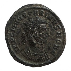 , follis, rv: VIRTVS AVGG, minc. Antiochia, RIC 206, B