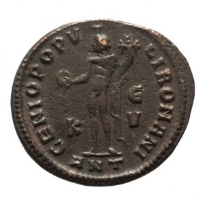 Maximianus I. 286-310, follis, minc. Antiochia, rv: Genius, GENIO POPVLI ROMANI