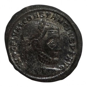 Constantius I. 305-306, follis, rv: GENIO POPVLI ROMANI, minc. Serdica, SM.SD, RIC 12a